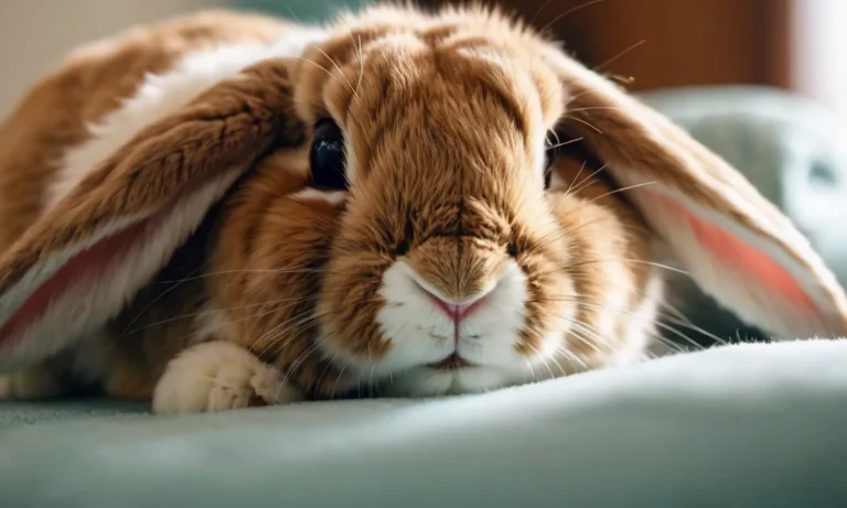 A close-up photograph capturing the soft, fluffy fur and adorable features of a cuddly rabbit stuffed animal, showcasing its exceptional quality and undeniable cuteness.
