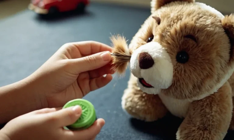 How To Get Gum Out Of Stuffed Animals: A Comprehensive Guide
