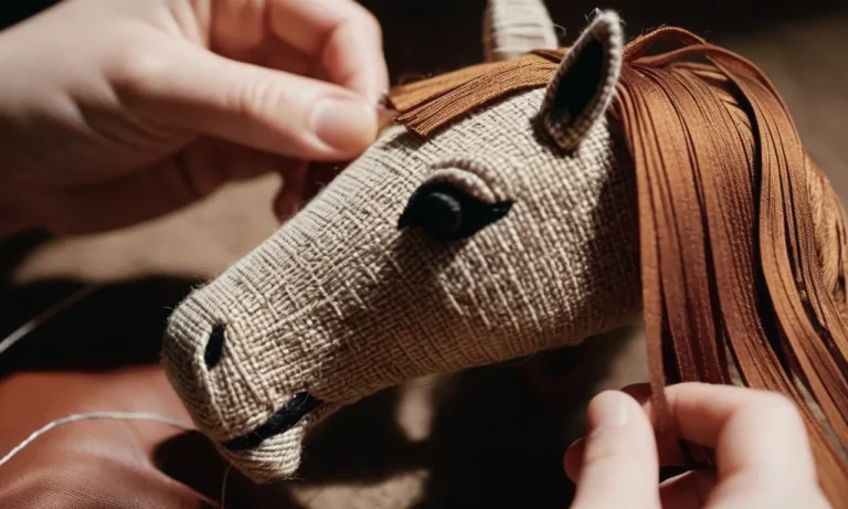 How To Sew A Cute And Cuddly Stuffed Horse