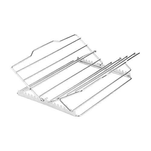 GoodCook chrome-plated adjustable wire roasting rack