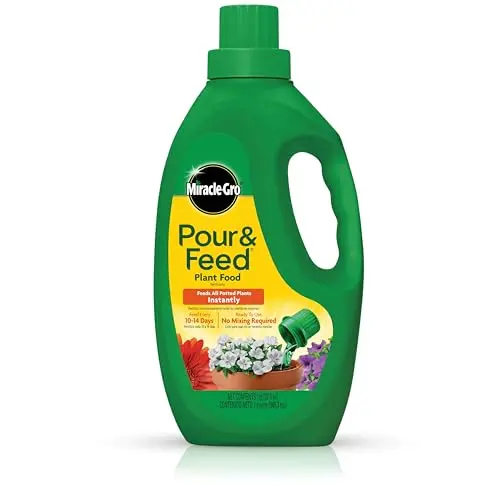 Miracle-Gro Pour & Feed liquid plant food bottle