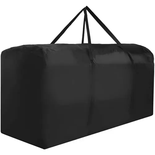 BICHERUB extra large zippered outdoor cushion furniture storage bag