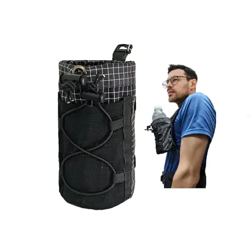 FIOTCEL ultralight water bottle holder for backpack straps