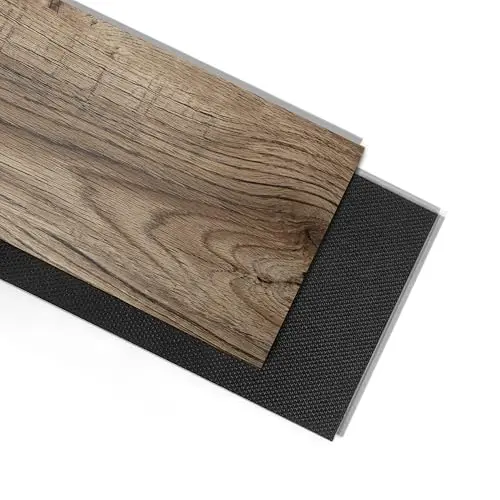Art3d SPC click-lock flooring planks in oak wood look